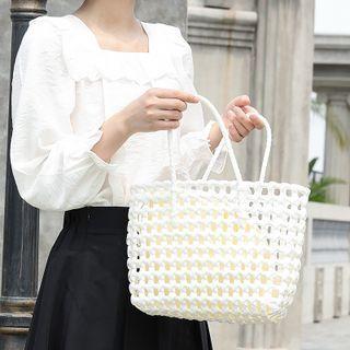 Woven Tote Bag + Pouch