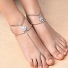 Set: Jeweled Bracelet + Thigh Chain + Anklet