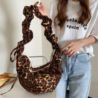 Leopard Print Tote Bag / Crossbody Bag