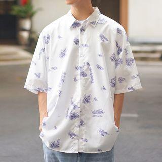 Short Sleeve Printed Hawaii Shirt