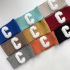 Letter C Sport Knit Headband