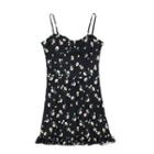 Spaghetti Strap Floral Print Floral Print Dress