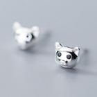 925 Sterling Silver Pig Earring Silver - One Size
