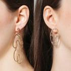 Wired Asymmetric Earrings