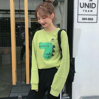 Crocodile-print Sweatshirt