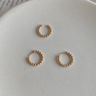 Alloy Hoop Earring / Cuff Earring