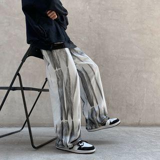 Tie-dye Wide Leg Sweatpants
