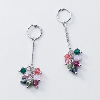 Beaded Dangle Earring 1 Pair - Multicolor - One Size
