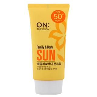 On: The Body - Family & Body Sun Cream Spf 50 Pa+++ 60ml 60ml