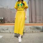 Cactus Print Tie-waist Dress