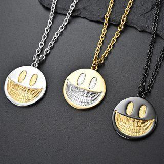 Skull Smiley Face Necklace