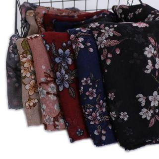 Flower Mesh Scarf