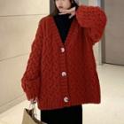 Twist Knit Coat