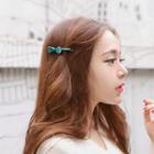 Bow-accent Hair Pin