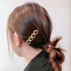 Linked Hoop Hair Clip Gold - One Size