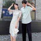 Couple Matching Short-sleeve Shirt / Pants / Midi Qipao