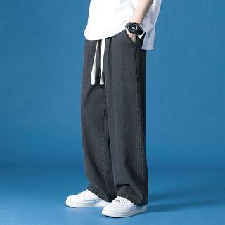 Mid Rise Straight Leg Jeans / Set
