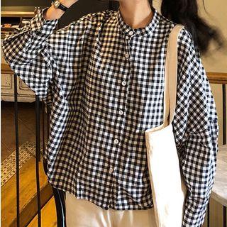 Check Shirt Gingham - Black & White - One Size