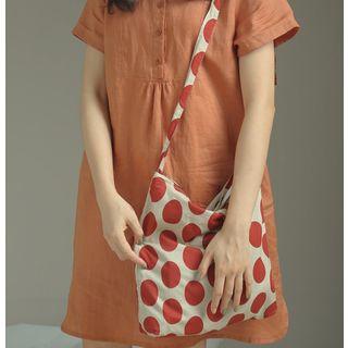 Dotted Crossbody Bag Dots - Tangerine - One Size