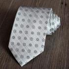 Patterned Silk Neck Tie Zs79 - One Size