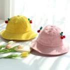 Family Matching Cherry Detail Bucket Hat