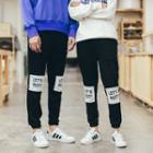 Couple Matching Lettering Sweatpants