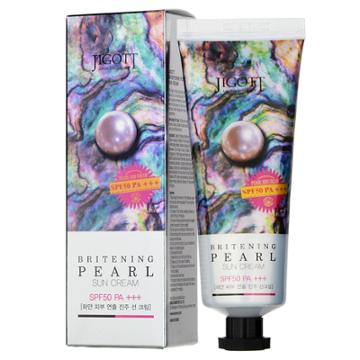 Jigott - Brightening Pearl Sun Cream Spf 50 Pa+++ 70ml 70ml