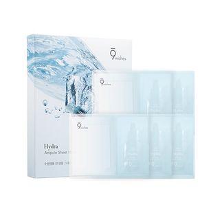 9wishes - Hydra Ampule Sheet Mask Set 25ml X 5pcs