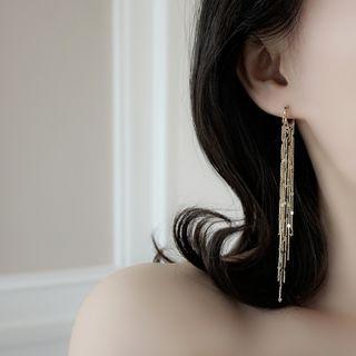 Metal Threader Earring 1 Pair - Metal Threader Earring - One Size