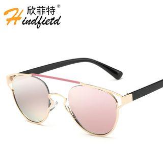 Metal Cut Out Frame Sunglasses