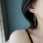 Crisscross Dangle Earring