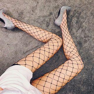 Fishnet Tights Black - One Size