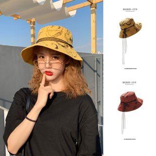 Lace Bow-accent Bucket Hat