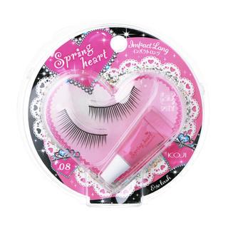 Koji - Spring Heart Eyelash (#08 Impact Long) 1 Pair