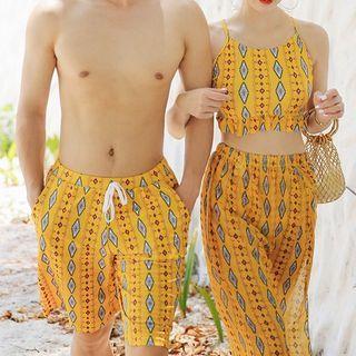Printed Beach Shorts / Tankini / Cover Up / Set