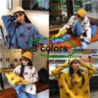 Cherry Pattern Boxy Sweater