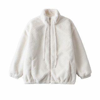 Zip-up Hoodie Fleece Jacket
