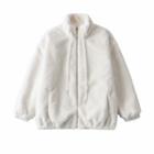 Zip-up Hoodie Fleece Jacket