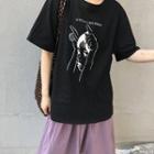 Short-sleeve Print T-shirt / A-line Skirt