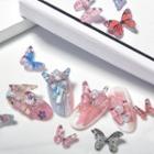 3d Resin Butterfly Nail Art Decoration