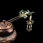 Faux Pearl Hair Pin 1pc - As Shown In Figure - One Size