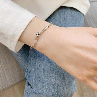 925 Sterling Silver Knot Bracelet Knot Bracelet - One Size