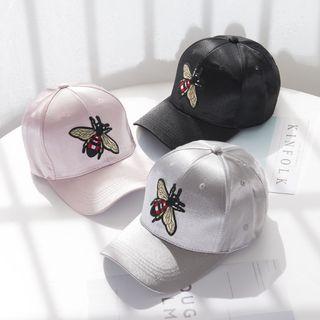 Embroidered Bee Baseball Cap