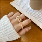 Set Of 2: Ring Set Of 2 - Beige - One Size