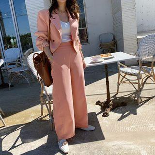 Office Look Wide-leg Pants