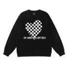 Lettering Heart Print Sweatshirt (various Designs)