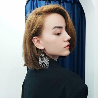 Cutout Alloy Dangle Earring