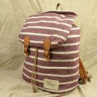 Stripe Backpack