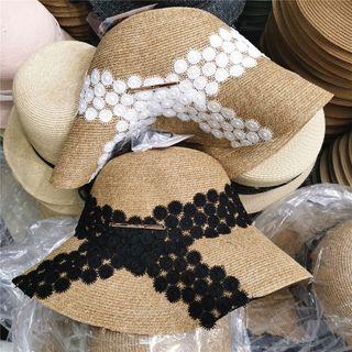 Floral Bow Sun Hat