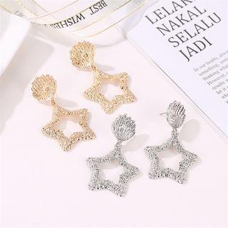 Alloy Shell & Star Dangle Earring